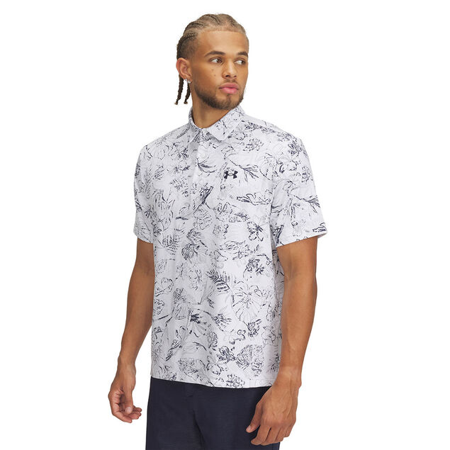 Under Armour Men's Playoff 3.0 Hawaiian Golf Polo Shirt Under Armour Men's Playoff 3.0 Hawaiian Golf Polo Shirt