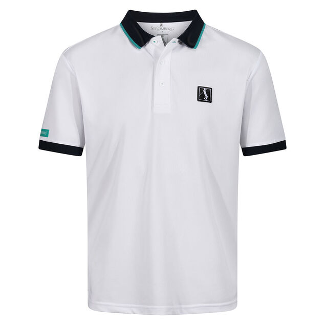 Stromberg Men's Lee Sharpe Flag Golf Polo Shirt Stromberg Men's Lee Sharpe Flag Golf Polo Shirt
