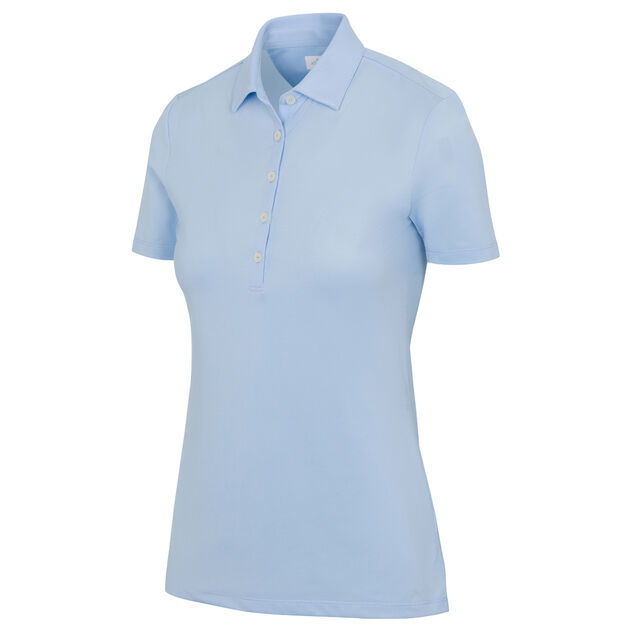 Greg Norman Ladies Shark Logo Golf Polo Shirt Greg Norman Ladies Shark Logo Golf Polo Shirt