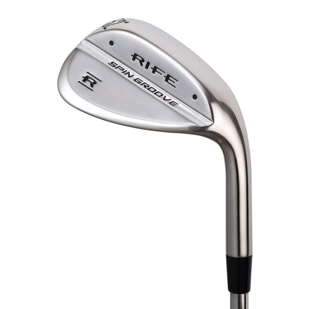 Rife Spin Groove Steel Golf Wedge Rife Spin Groove Steel Golf Wedge