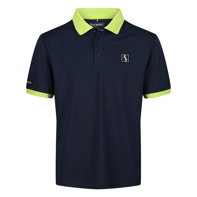 Stromberg Men's Lee Sharpe Flag Golf Polo Shirt Stromberg Men's Lee Sharpe Flag Golf Polo Shirt