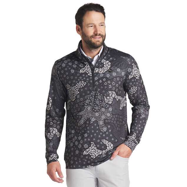 PUMA Men's CLOUDSPUN Bloom Half Zip Golf Mid Layer PUMA Men's CLOUDSPUN Bloom Half Zip Golf Mid Layer
